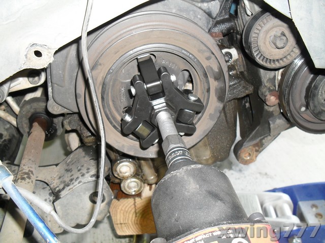 Timing Belt Replacement On Wifes 2006 Na Pt Cruiser Forum Remove Cam Gears Rear Cover Idler Tensoiner And Water Pump